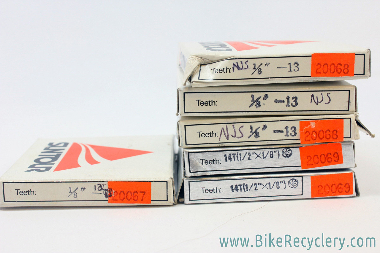 NIB/NOS Suntour Superbe Pro Track Cog: HC-100 - 1/8" - NJS Approved - 12t/13t/14t/15t/17t (bulk discounts)