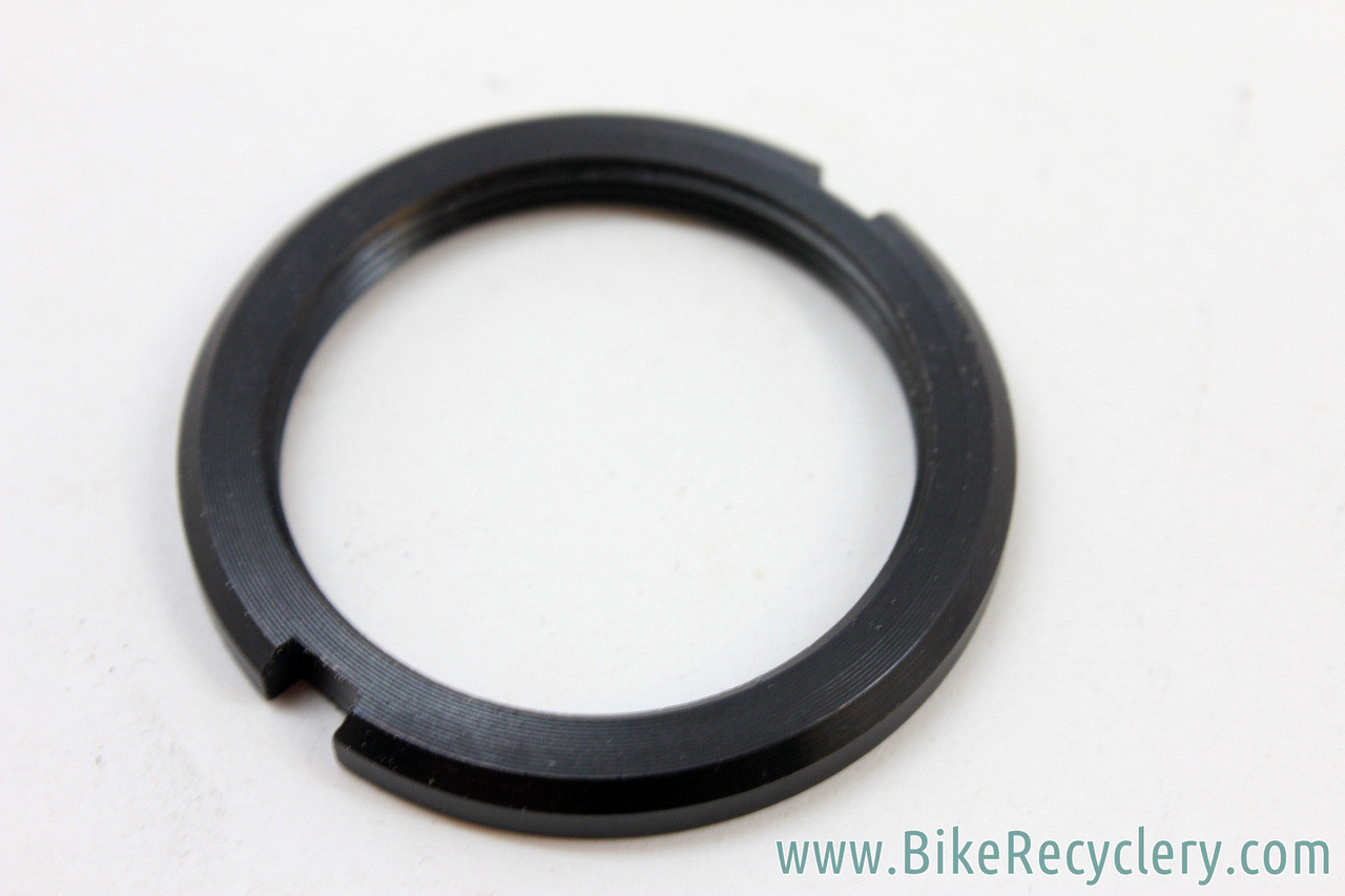 NOS Vintage Suntour Superbe Pro Track Lockring: Steel - Black - NJS Approved