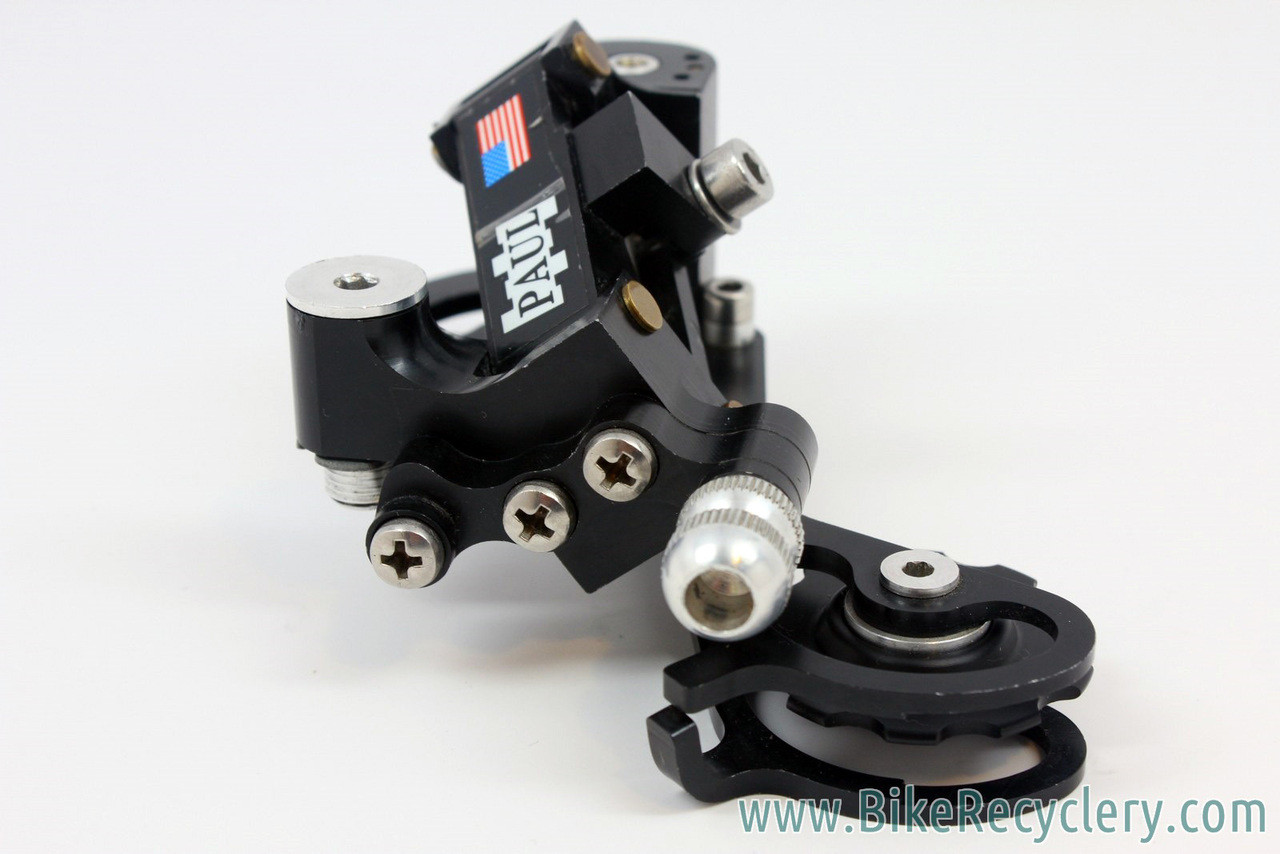 NOS Paul Components Powerglide Rear Derailleur: Mid Cage - 2nd Version - Black - RARE