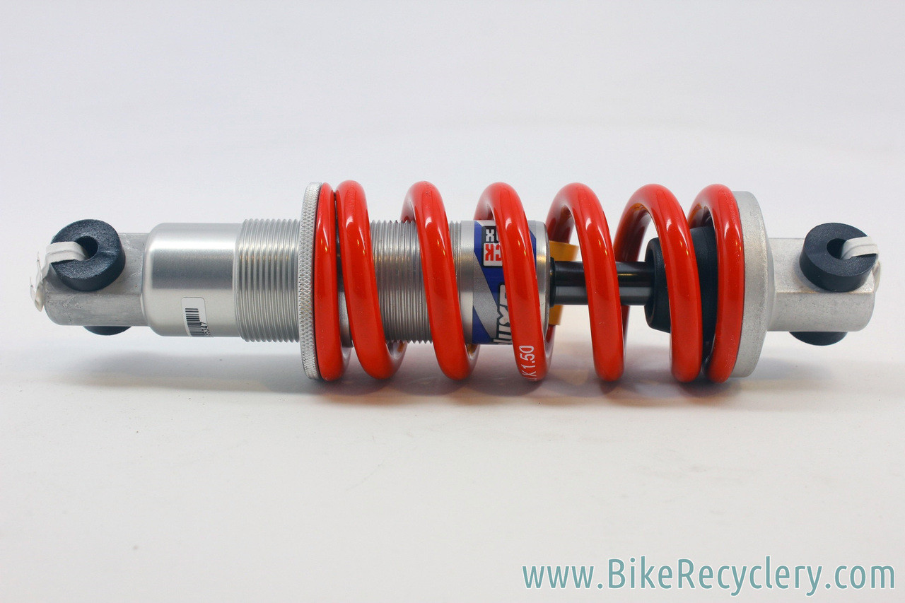 NOS Vintage Rockshox Deluxe Rear Coil Shock RED Spring 6.5" x 1.5
