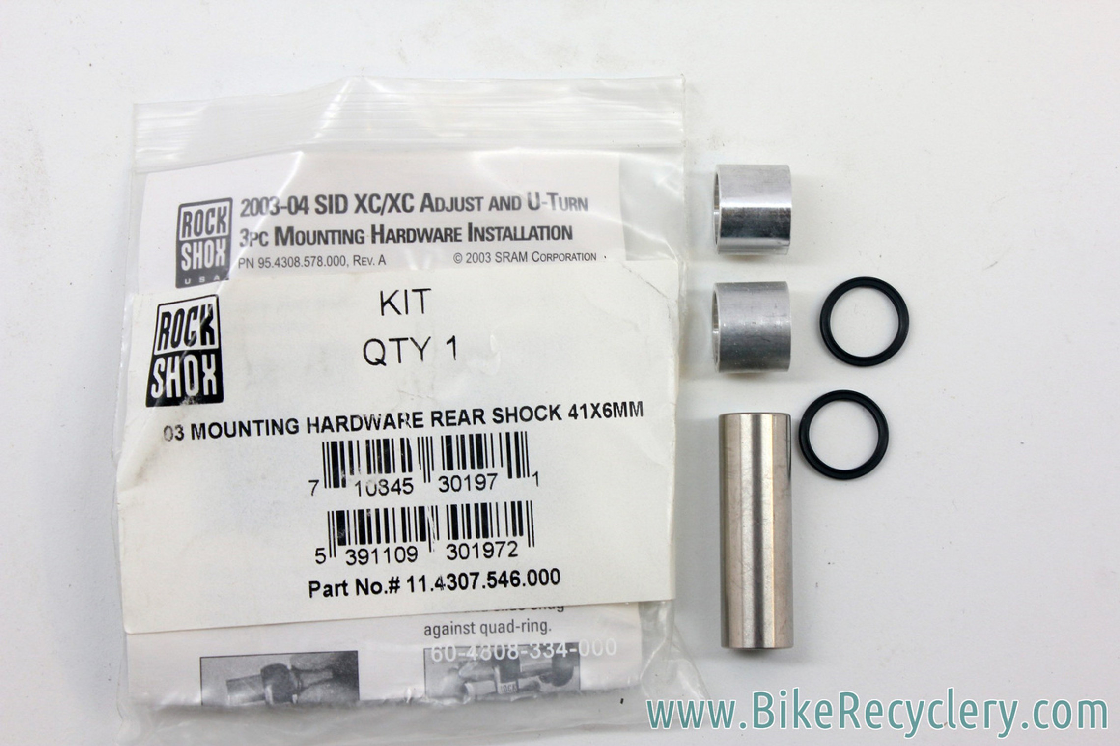 Rockshox Rear Shock Mounting Hardware / Reducers (Bulk Pricing Available)