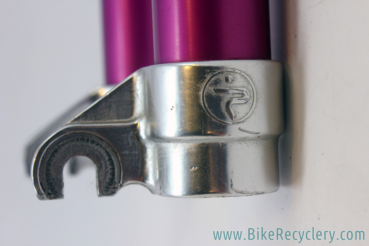 Vintage Paioli Suspension Fork: Early 1990's - Elastomer - 3DV Purple - Italian - RARE