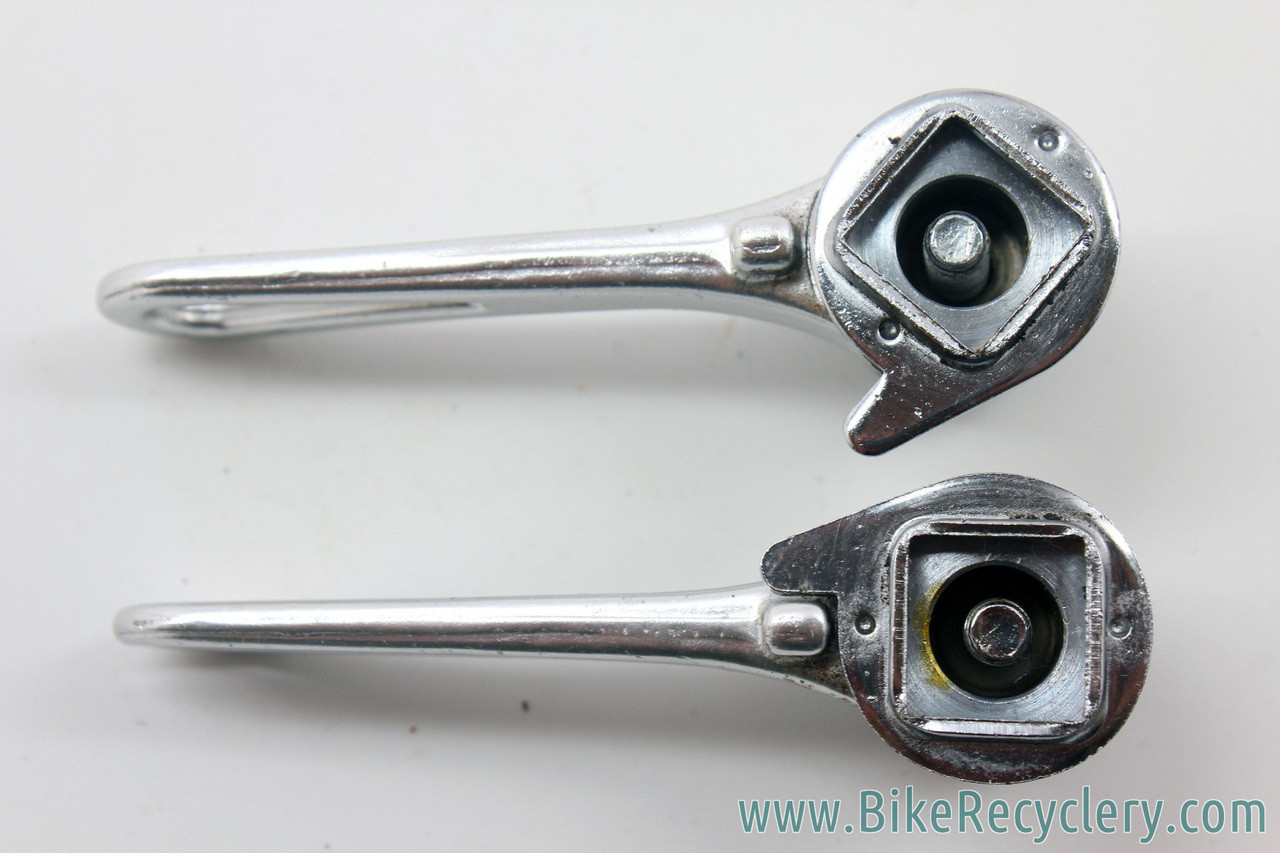 Mavic SSC Downtube Shifters Silver RetroFriction (Simplex SLJ) MINT