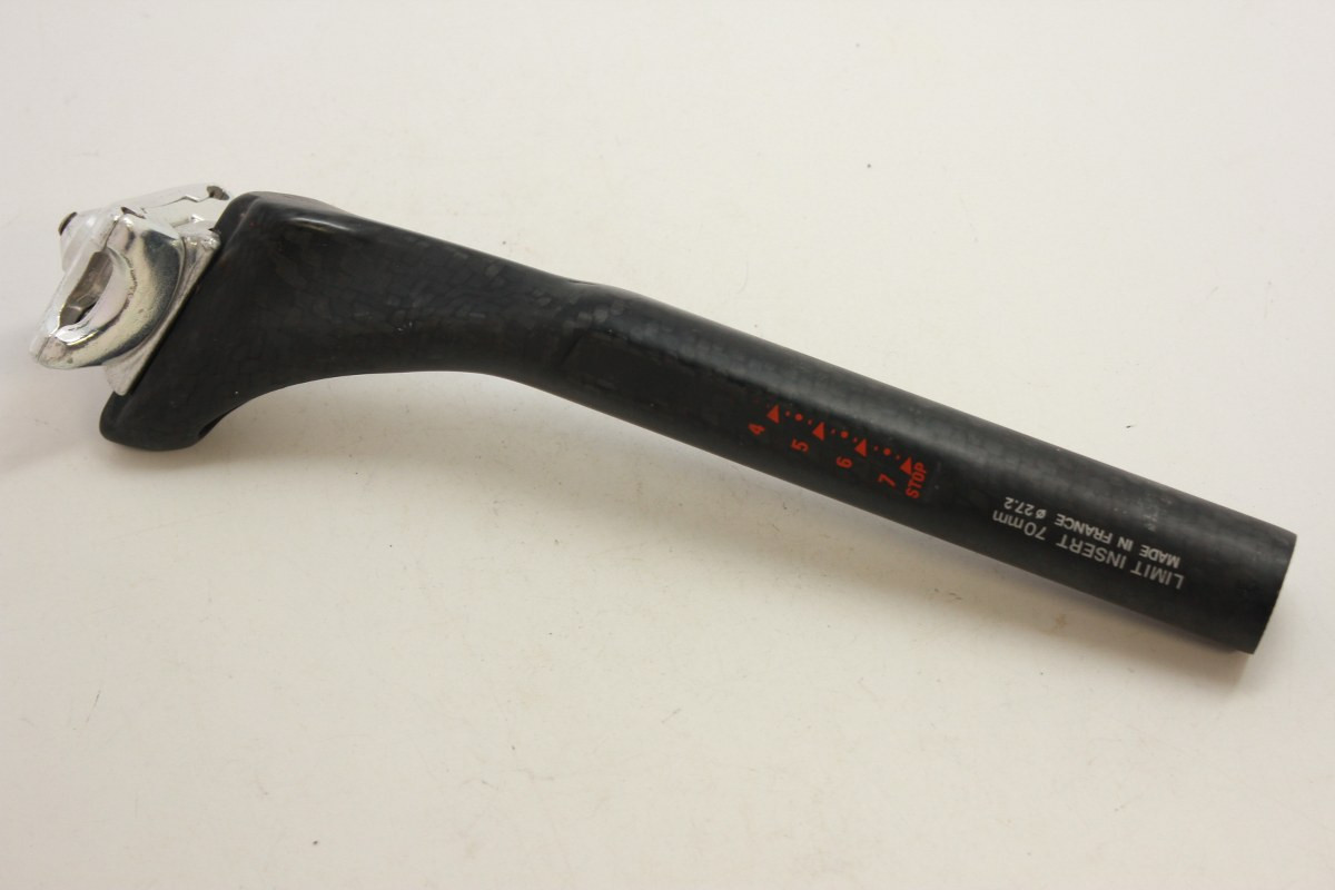 NOS Vintage Look Ergopost 1 Carbon Seatpost: 27.2 RARE