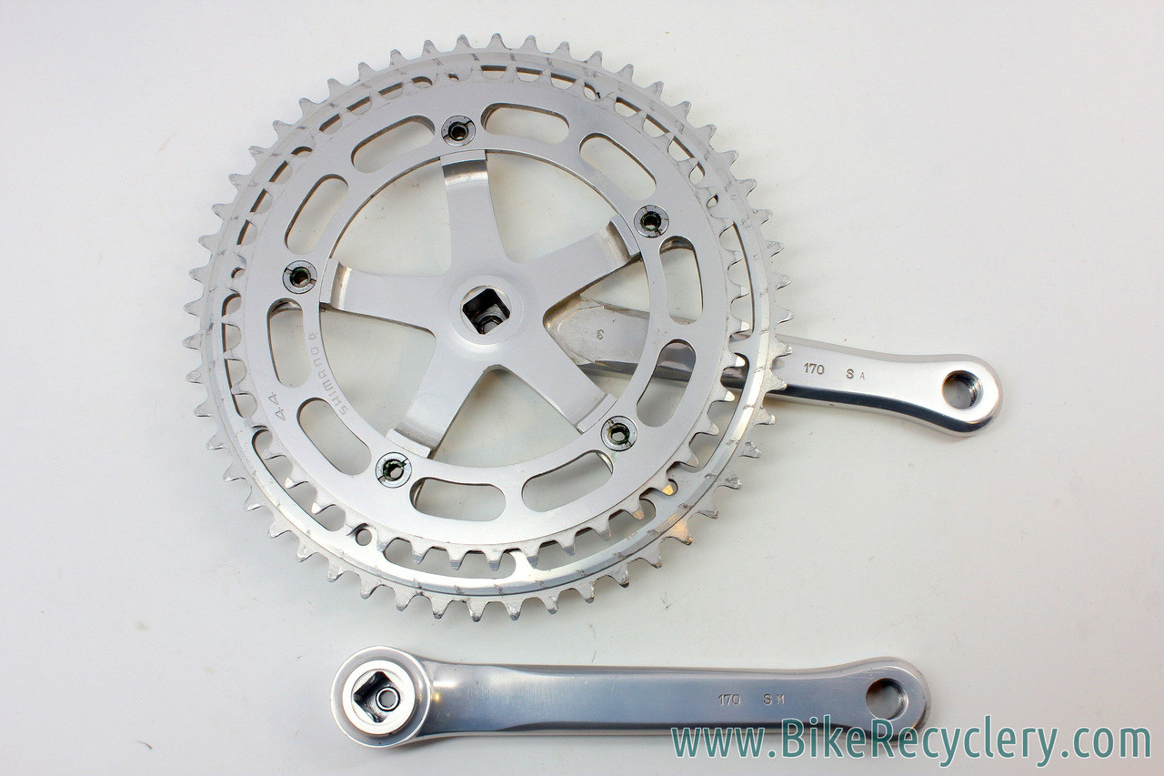 Shimano Dura Ace EX 2nd Gen Crankset: FC-7110 - 170mm - 52/44t