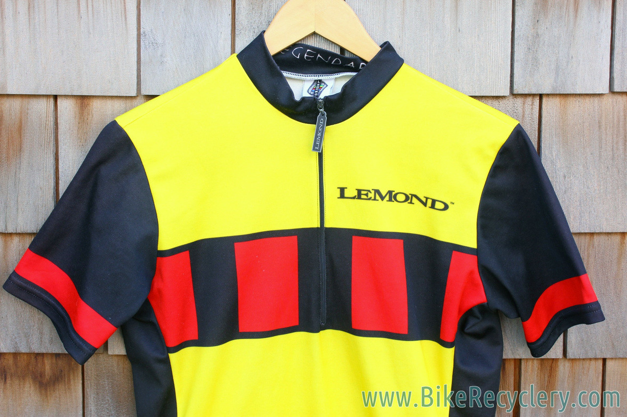La Vie Claire Long Sleeve retro Cycling Jersey Summer XS White Grey Yellow Red | Male