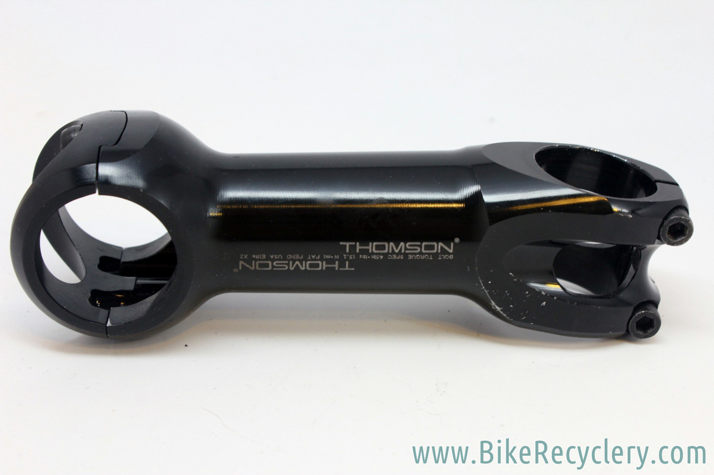 Thompson Elite X2 Road Bike Stem: Black 110mm x 31.8mm, 10 degree