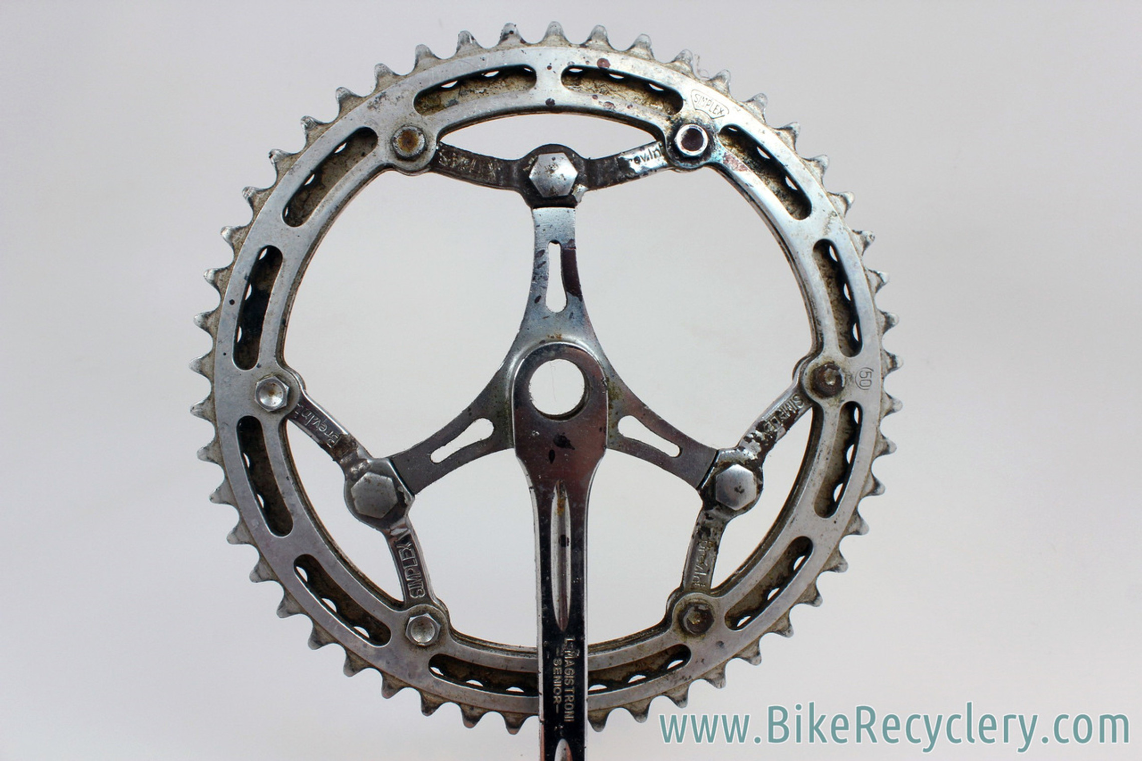 vintage bicycle crankset