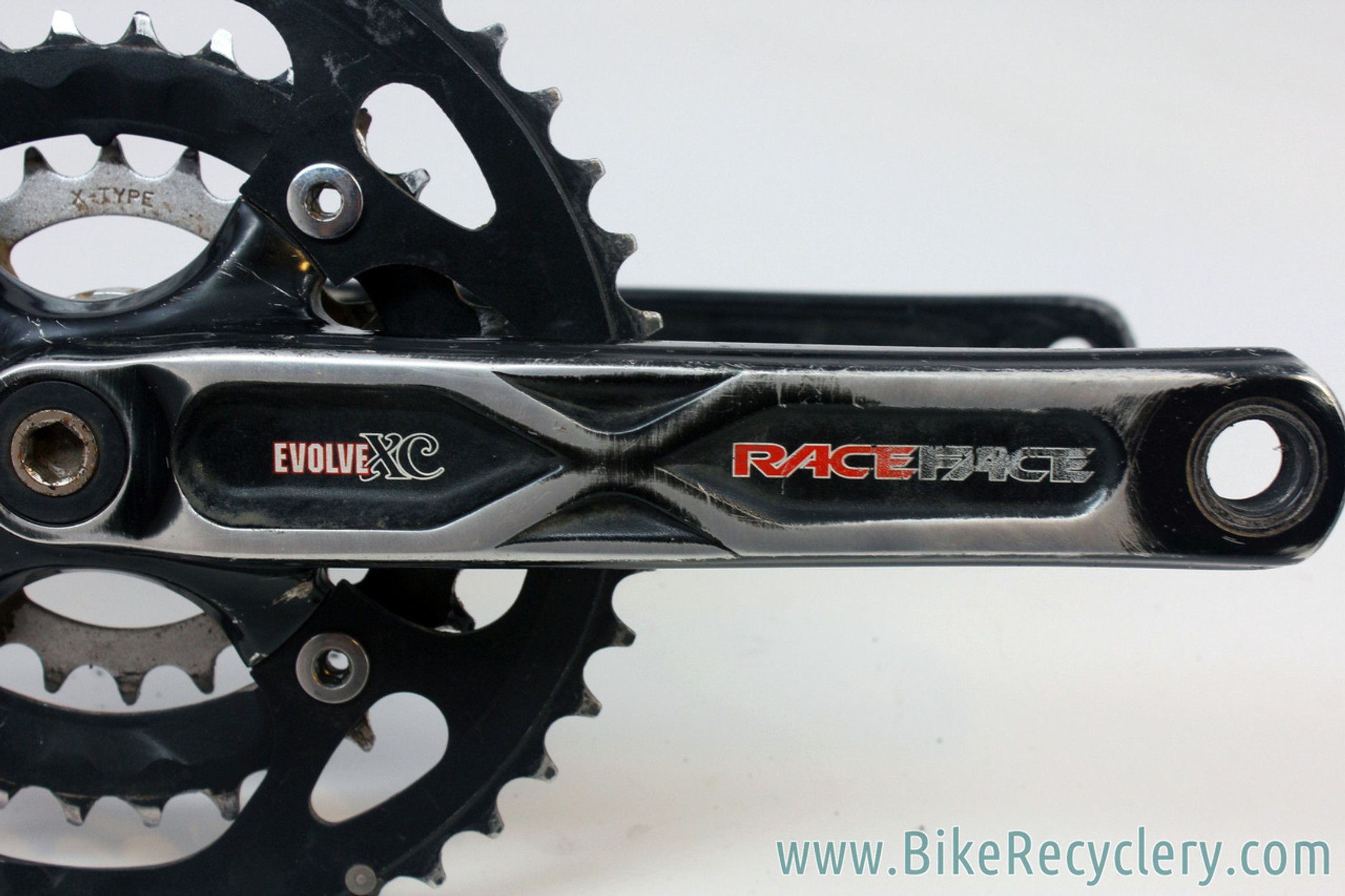 Race Face Evolve XC Crankset \u0026 X-Type Team XC BB: 175mm - 44/42/22t - Bike  Recyclery