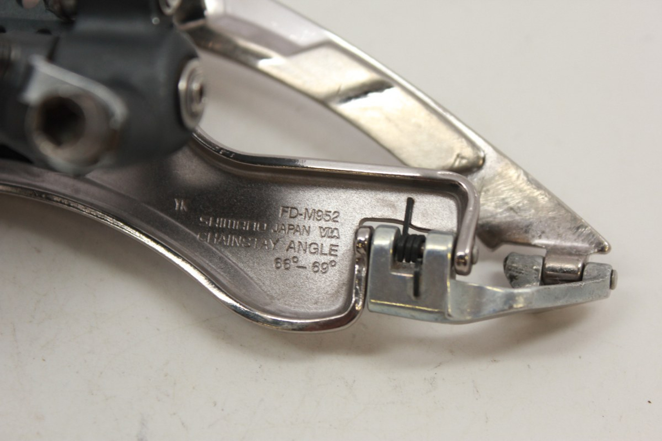 SHIMANO シマノ XTR FD−M952 Fディレイラー USED美品 ② Shimano XTR FD-M952 Front Derailleur: 31.8mm - Bottom Swing