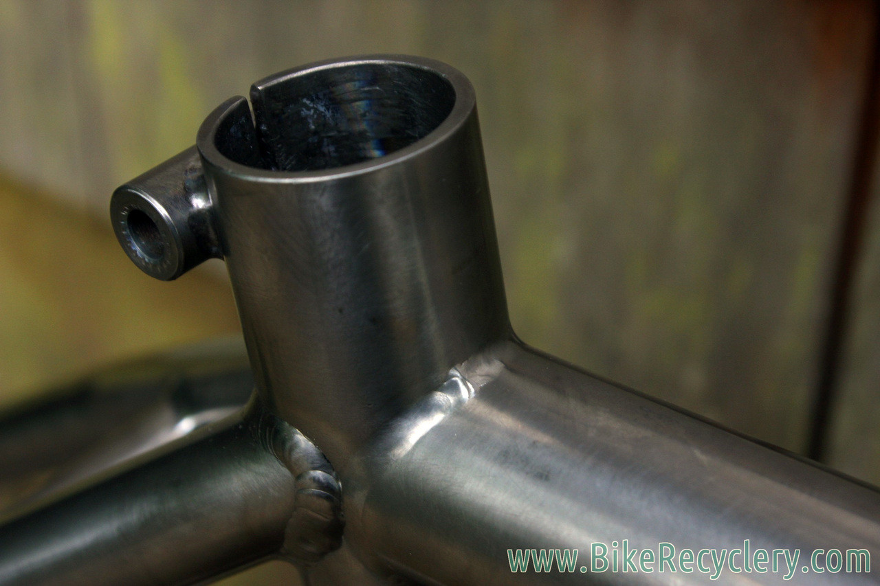 1987 Merlin Titanium Mountain Bike Frame: Welded By Gary Helfrich! Grease Guard BB - U Brake - Small/Medium