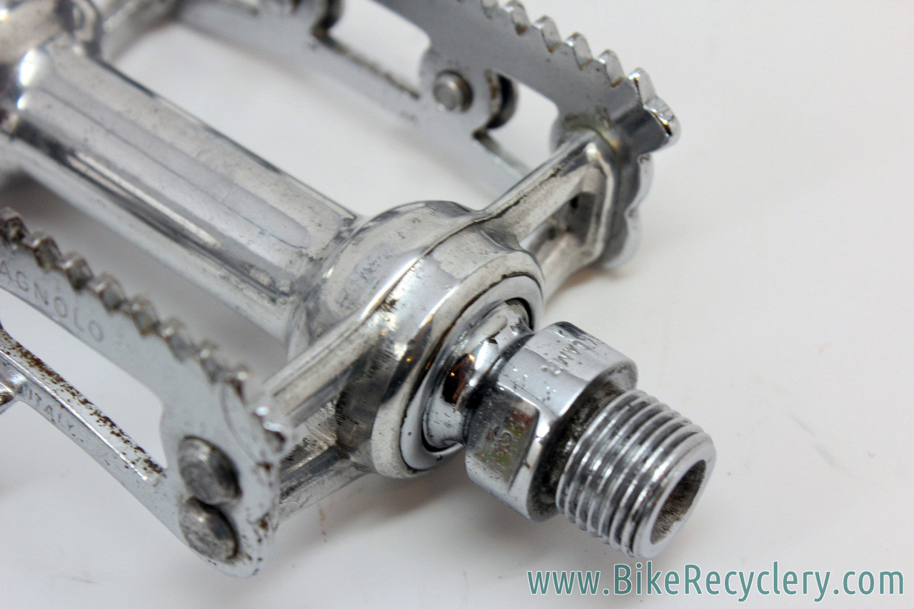 Campagnolo Record Pista Con Denti Pedals: 1038/1 - 1960's