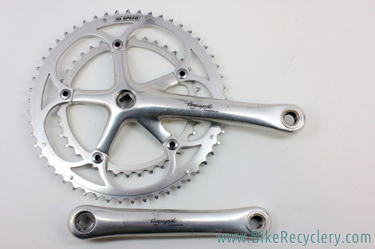 Campagnolo Chorus 9 Speed Crankset: 172.mm - 53/39t - Bike Recyclery