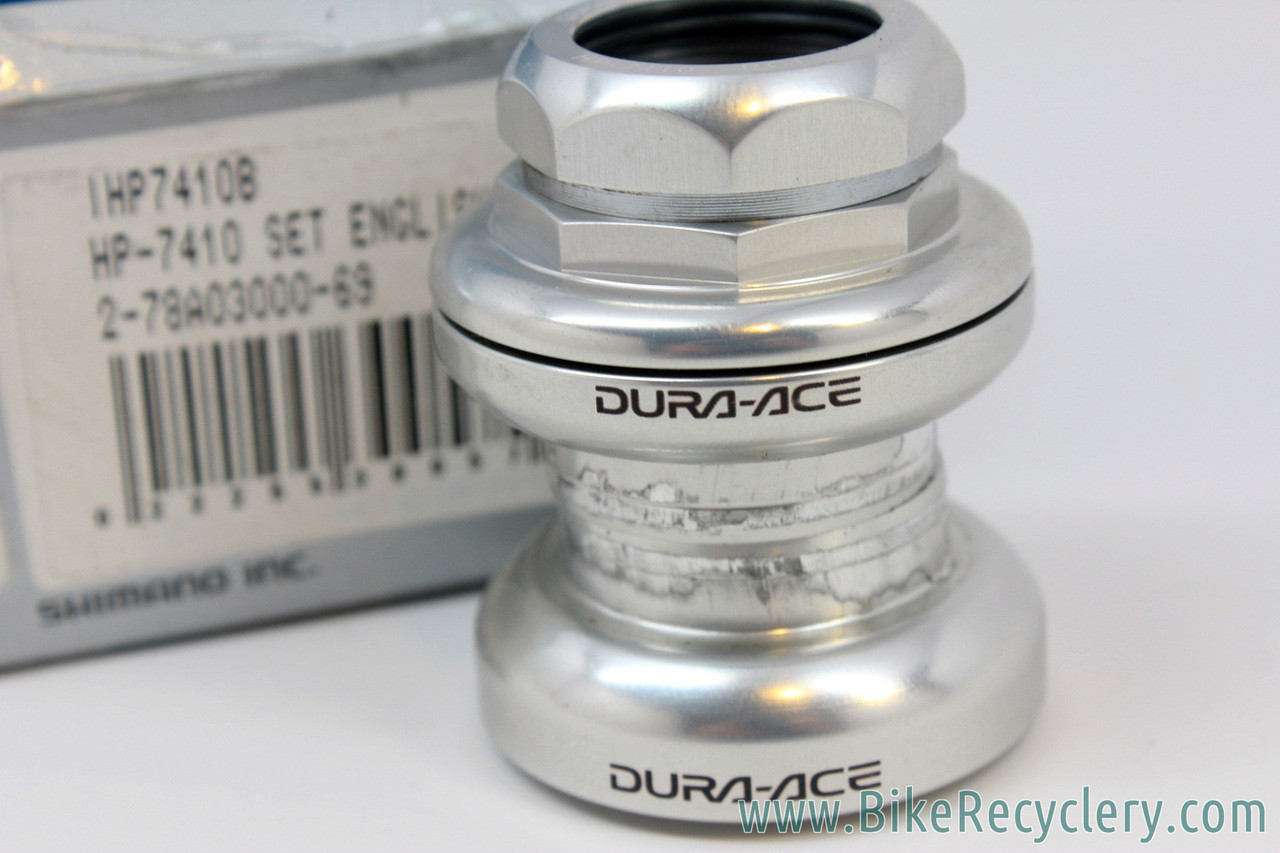 Casque Fileté Shimano Dura-Ace HP-7410 Argent - Pour Vélo Route Vintage