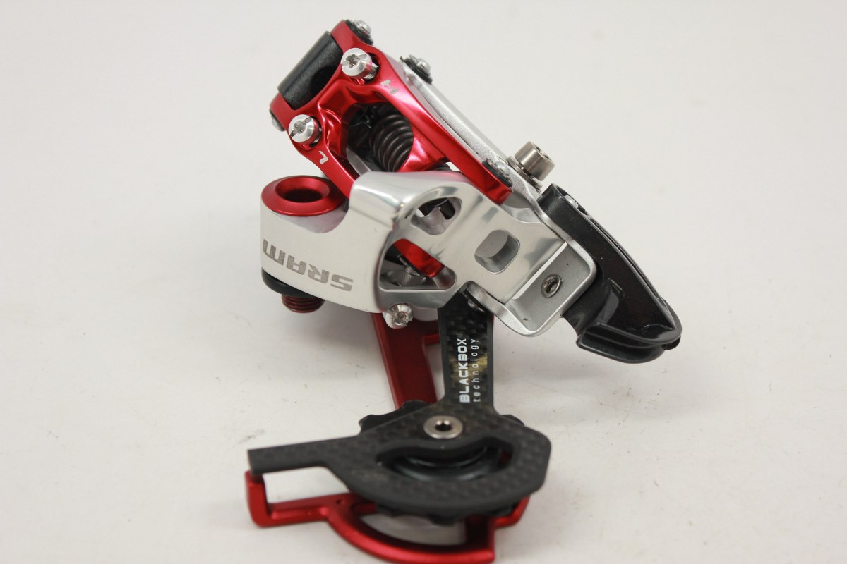 NEW Sram XO Rear Derailleur: 9-Speed RED Carbon, Long Cage - Bike