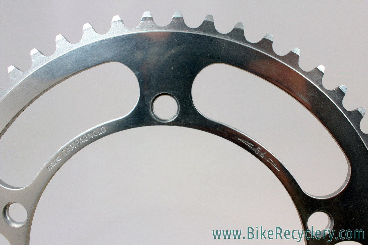 Plateau Campagnolo Record 43 Dents 144 BCD - Vintage Années 70 - Aluminium - Occasion
