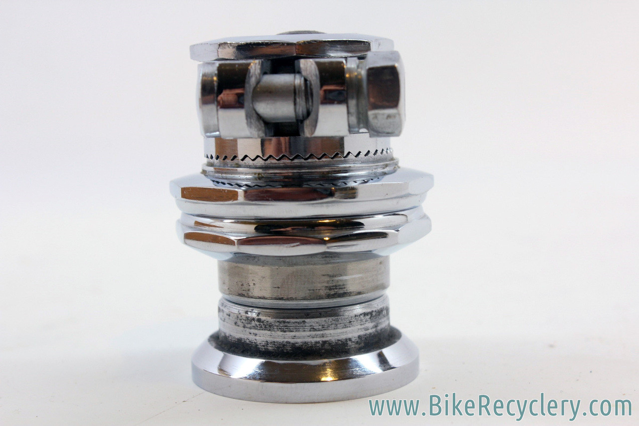 NIB/NOS Magistroni Clip-Type (and threaded)  Headset: Model 253/263 - Chrome - 1950's to 1960's