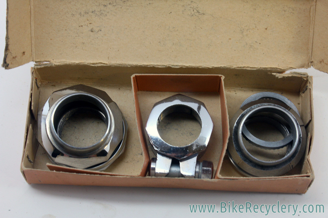 NIB/NOS Magistroni Clip-Type (and threaded)  Headset: Model 253/263 - Chrome - 1950's to 1960's