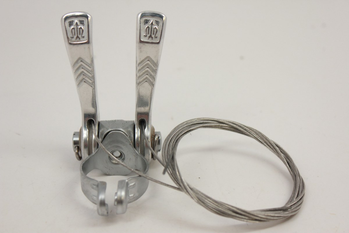 NOS Shimano 105 Golden Arrow Downtube Shifters SLA105, Clampon, w