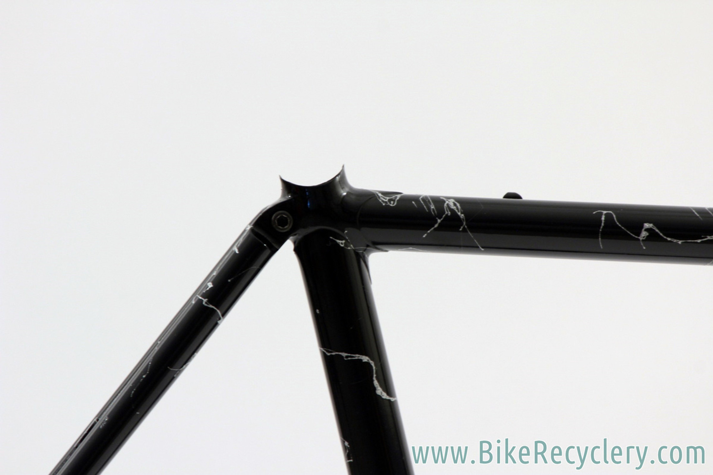 1975 Albert Eisentraut A-Frame(?) Road Frame: USA Built - Custom "Black Lightning" Paint - 48cm x 52cm - 120mm (Near Mint)