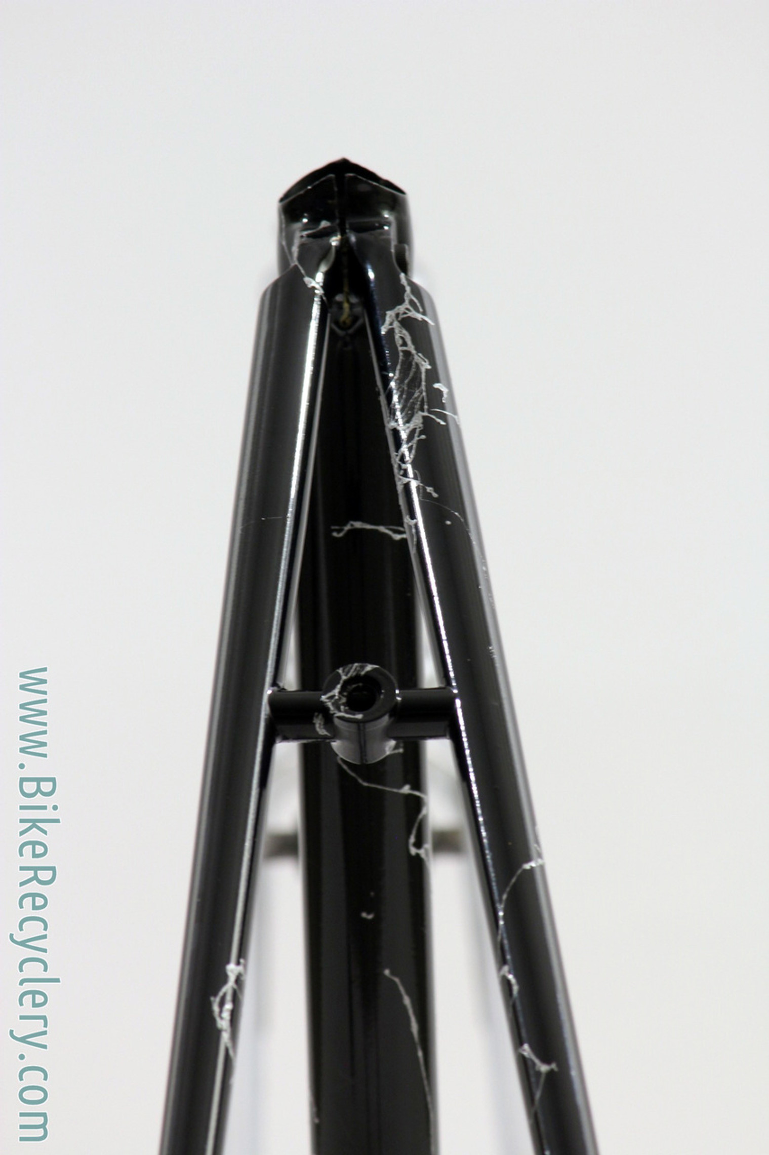 1975 Albert Eisentraut A-Frame(?) Road Frame: USA Built - Custom "Black Lightning" Paint - 48cm x 52cm - 120mm (Near Mint)