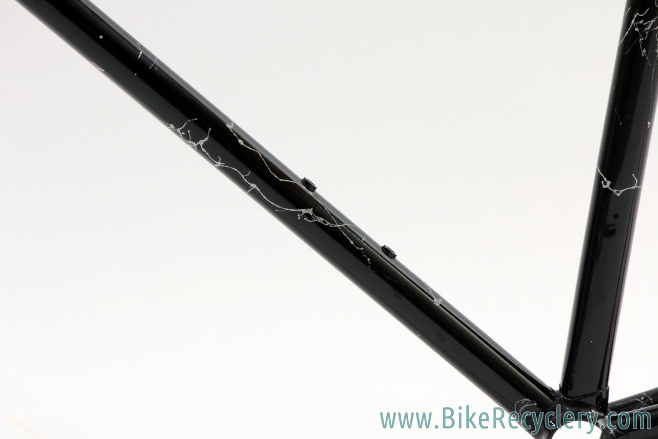 1975 Albert Eisentraut A-Frame(?) Road Frame: USA Built - Custom "Black Lightning" Paint - 48cm x 52cm - 120mm (Near Mint)