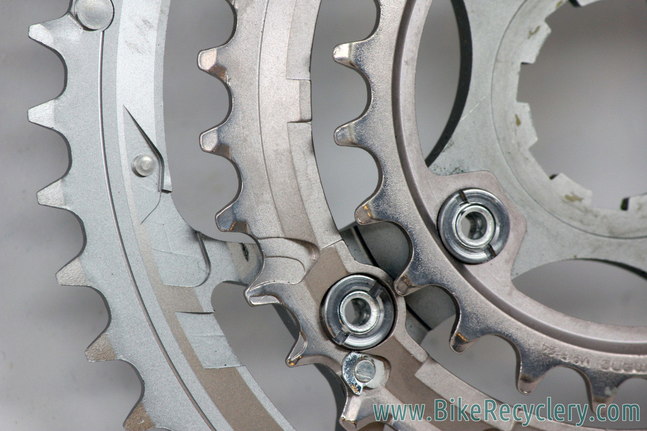 NOS Shimano XTR FC-M952 Stock Chainring & Spider Triple Set: 46/34