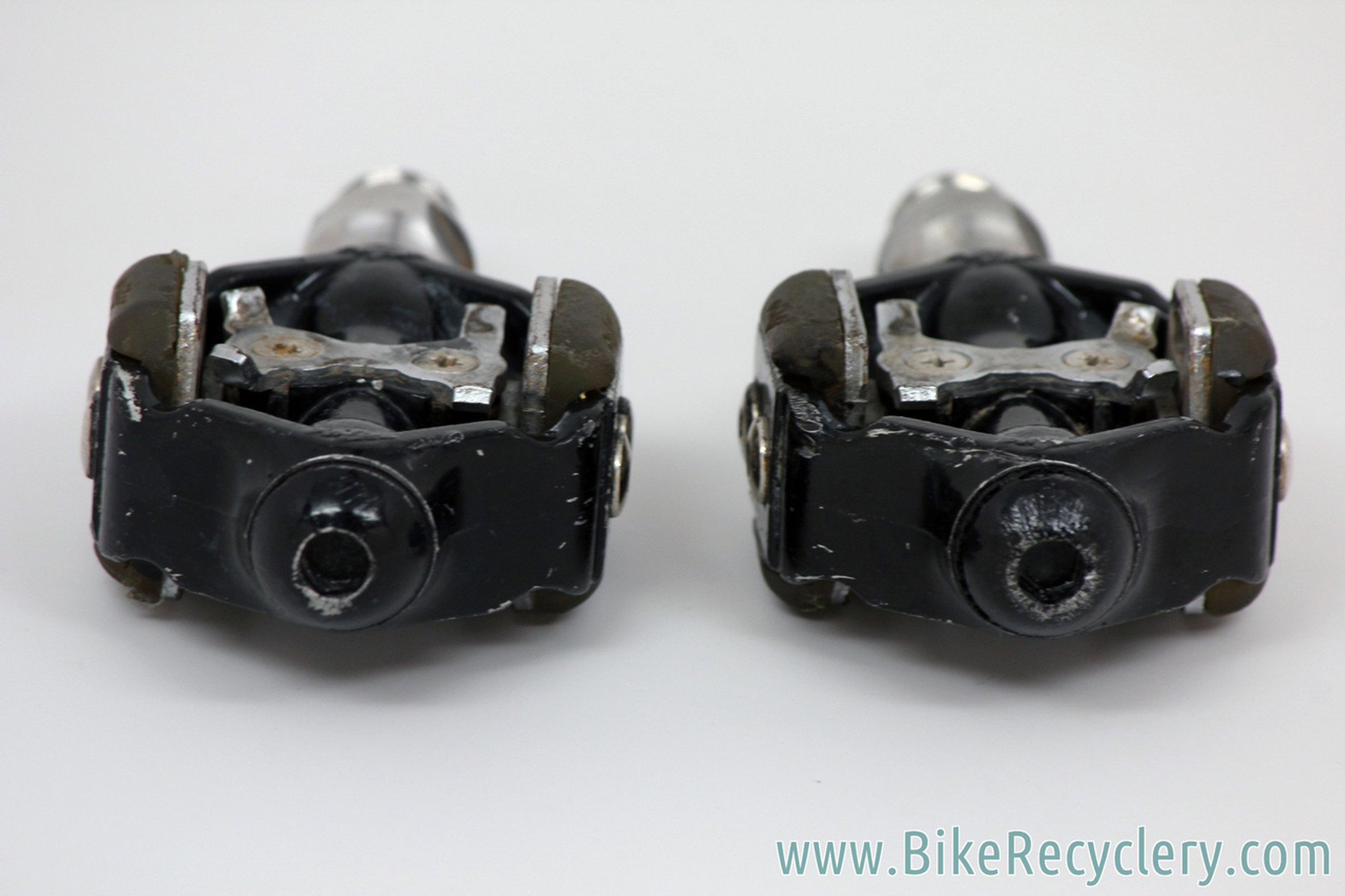 Onza H.O. Clipless Pedals 1990 s NOS Cleats Extra Elastomers Near Mint Used Bike Recyclery