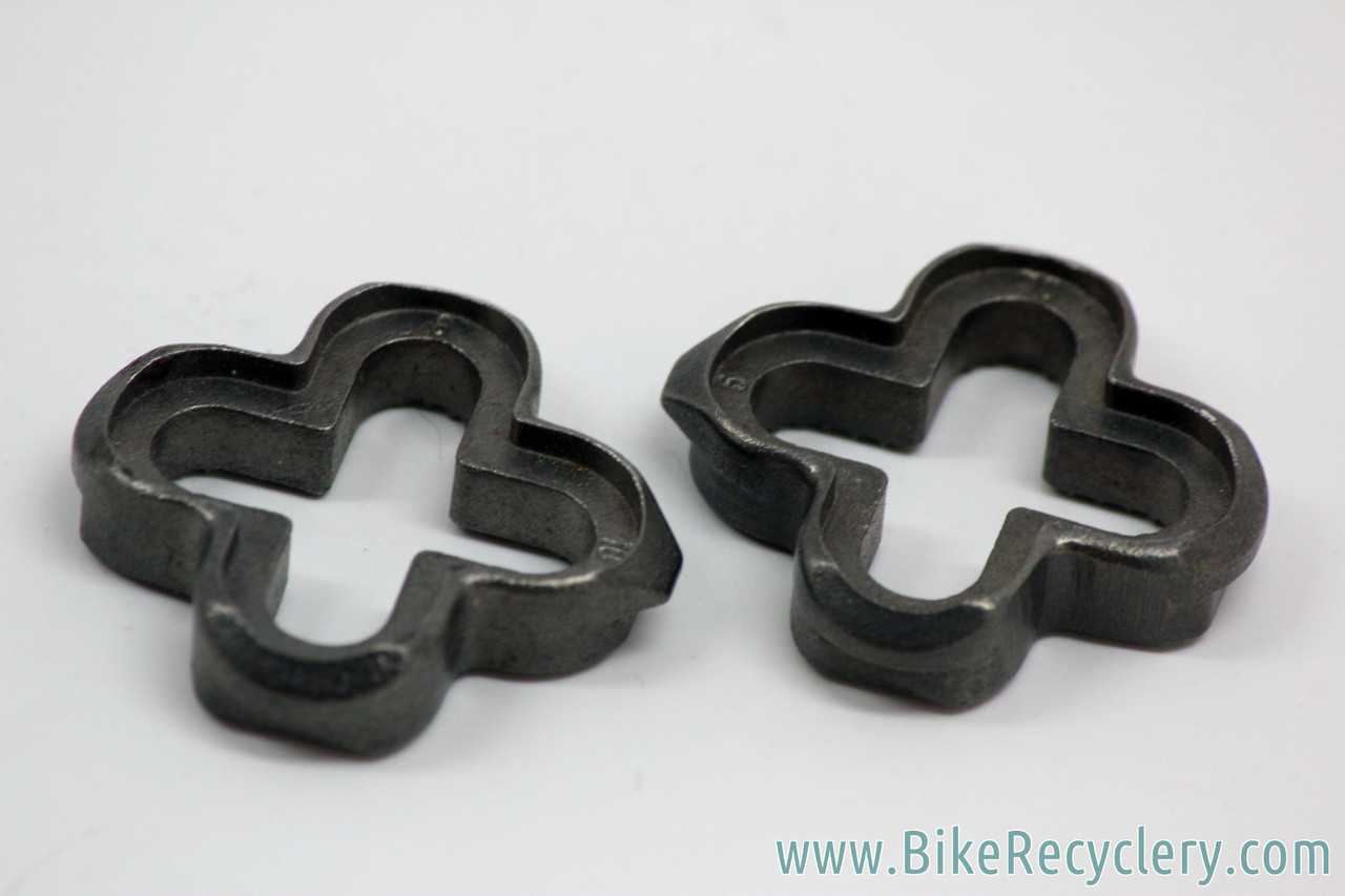 Onza H.O. Clipless Pedals 1990's NOS Cleats & Extra Elastomers (Near