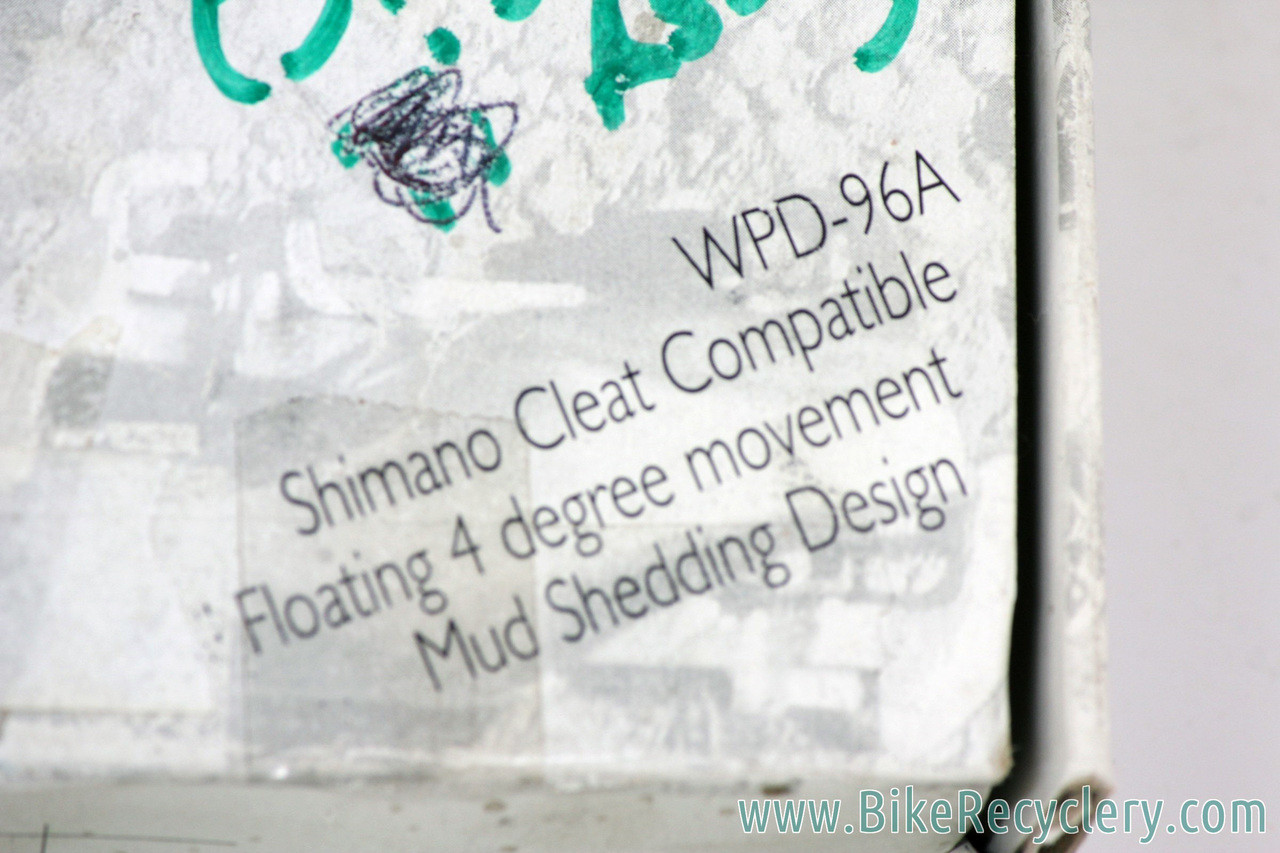 Onza H.O. Clipless Pedals 1990's NOS Cleats & Extra Elastomers (Near