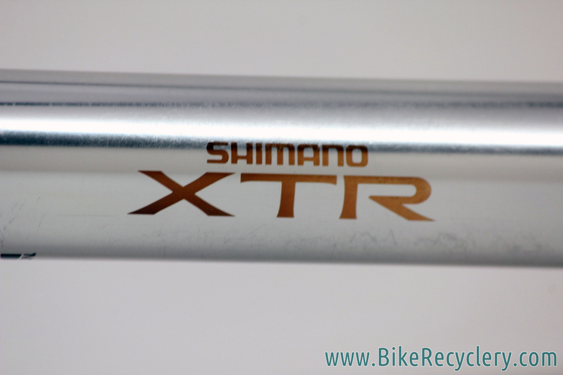 Shimano XTR SP-M910 Seatpost: 27.2mm - Silver - Easton - Vintage 1990's  (Near Mint)