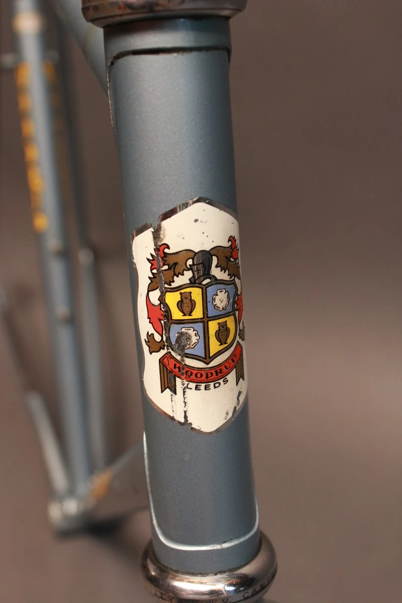 Vintage Woodrup Giro Touring Frame/Fork: 57cm, Record Headset Reynolds 531