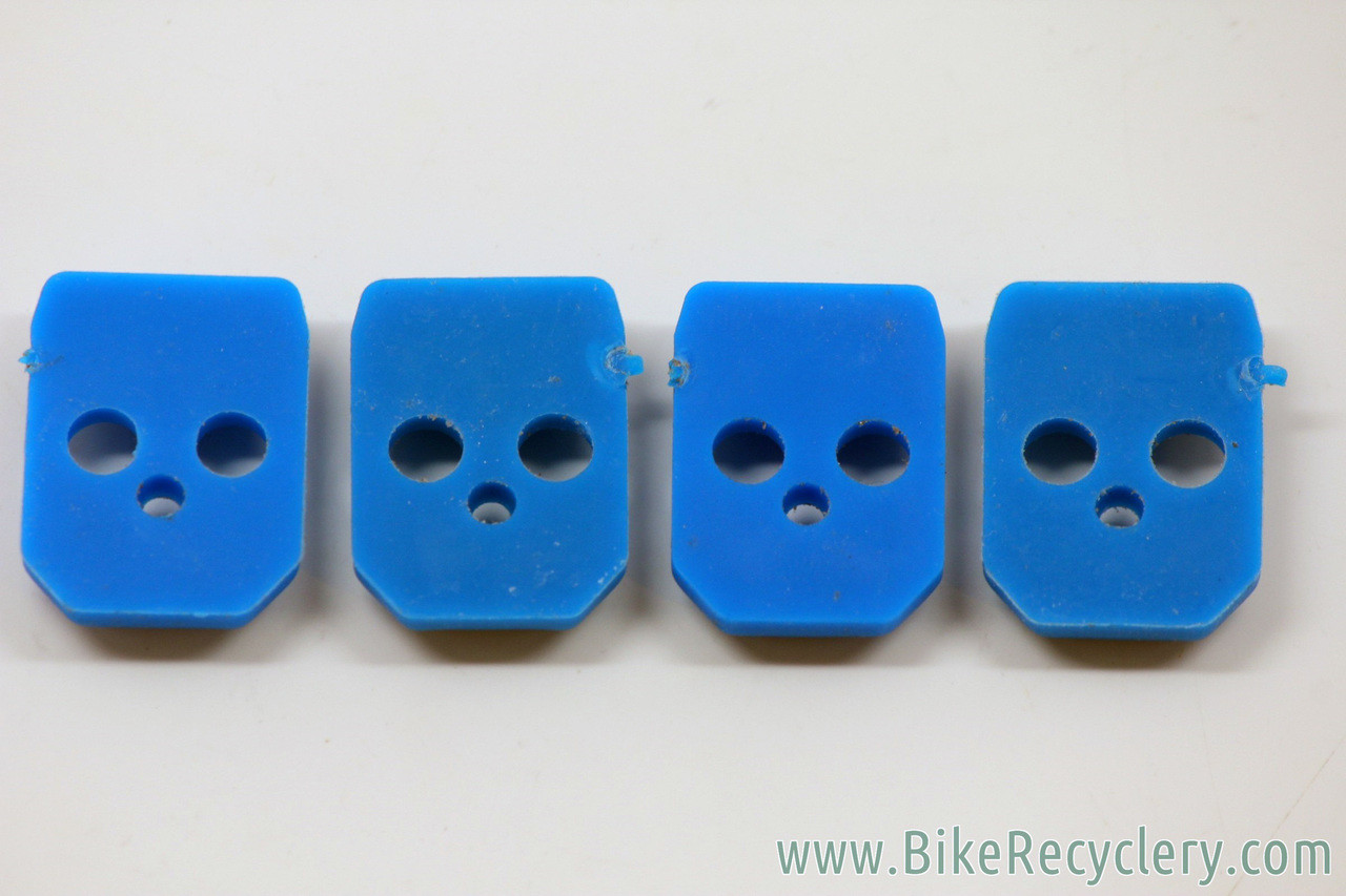 NOS Onza H.O. Pedal Elastomers: Blue - Firm (Set of 4)