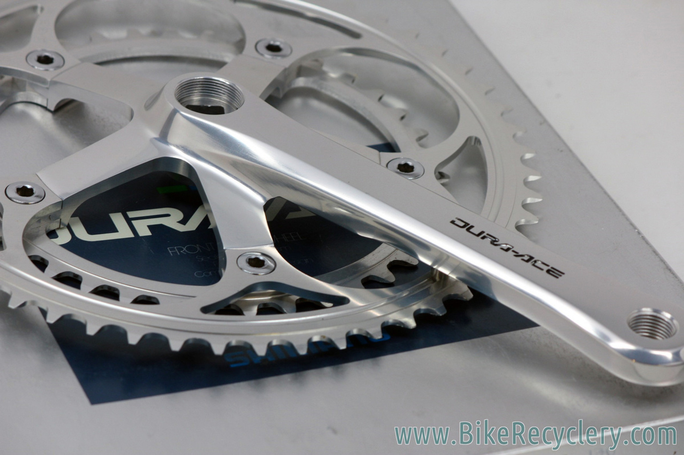 NIB/NOS Shimano Dura Ace FC-7402 Crankset u0026 7400 Bottom Bracket: 170mm  53/39t - Bike Recyclery