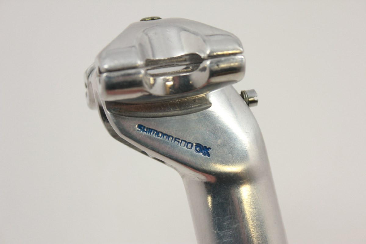 NOS Shimano 600AX E-Type Aero Seatpost: Ovalized all the way down! For Panasonic AR6000, Lotus Aero
