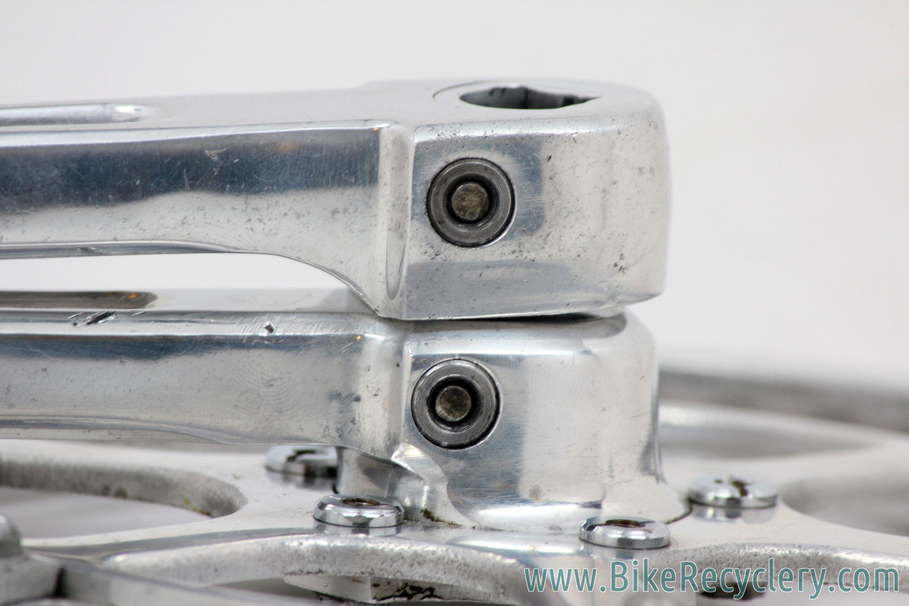 TA Criterium REF 1500 Alloy Crankset: "Cottered" - 1950's - Phil Wood BB - Fluted -