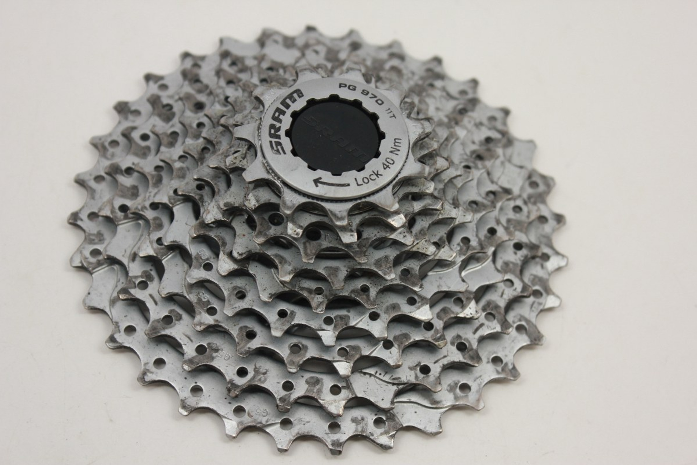 Sram PG-970 9 Speed Cassette: 11-32t - Bike Recyclery