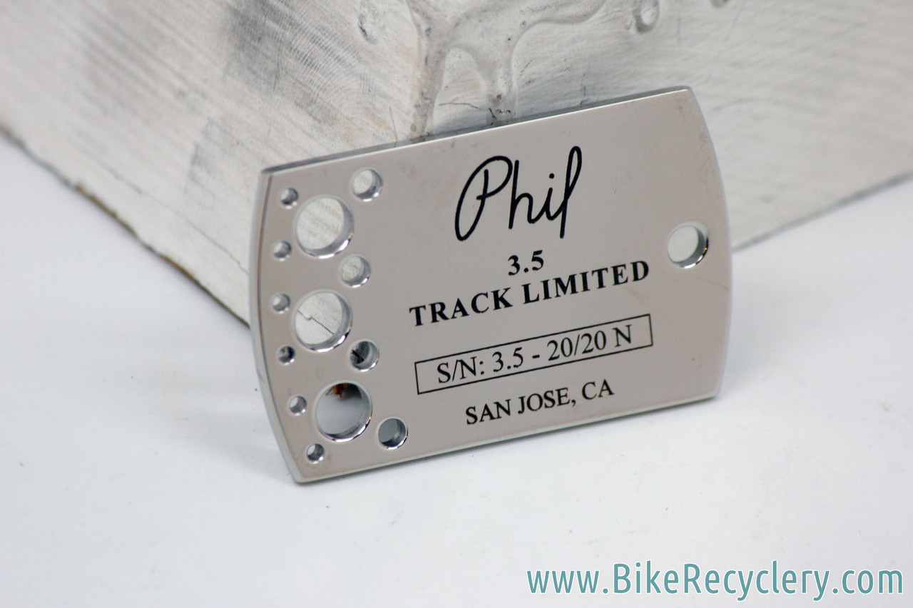 Phil Wood Dog Tag Commemorating 38th Anniversary Limited Edition 3.5 Track Hubset