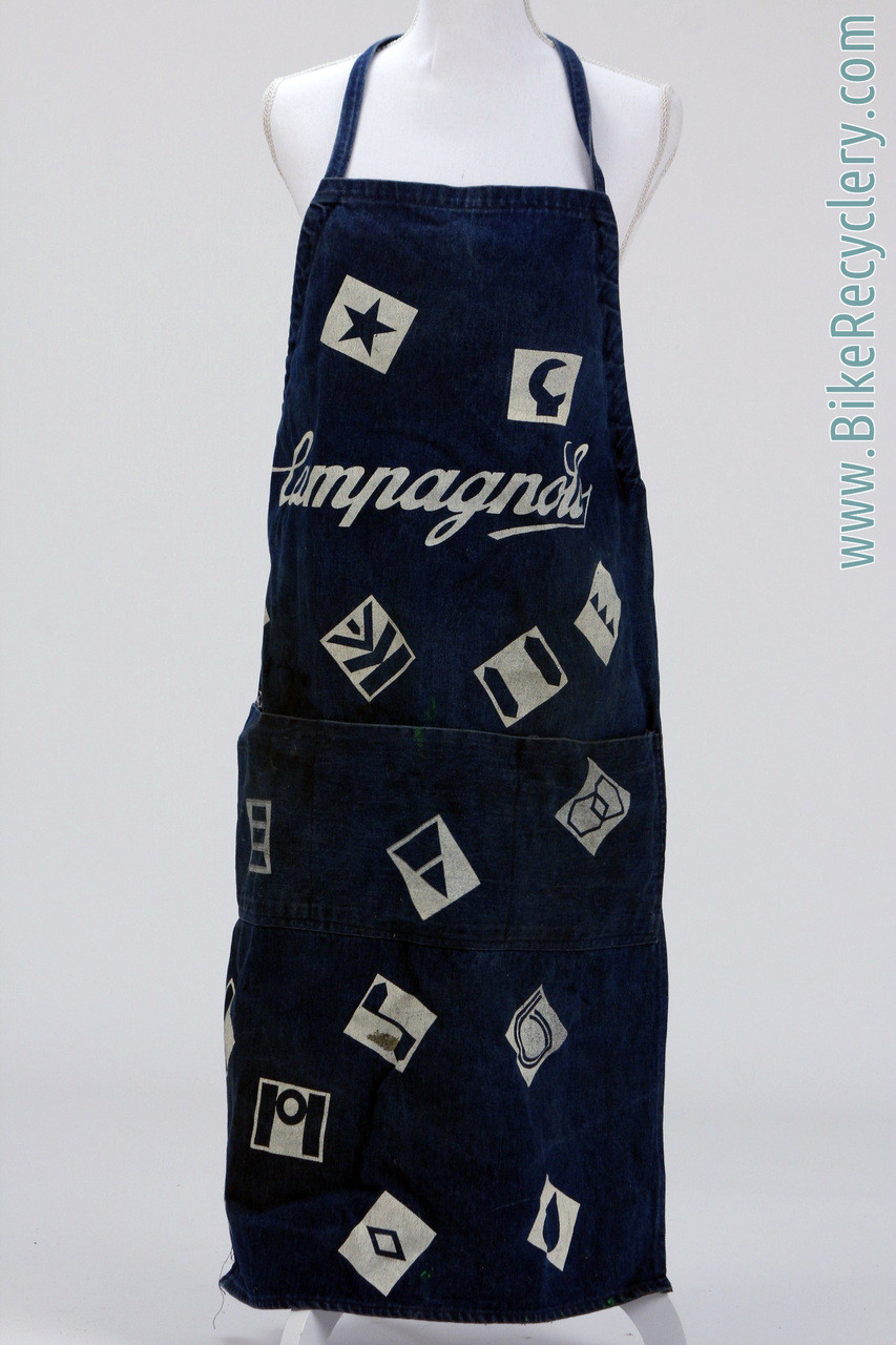 Campagnolo Denim Apron: 8-Speed Icons - Vintage - Rare Version