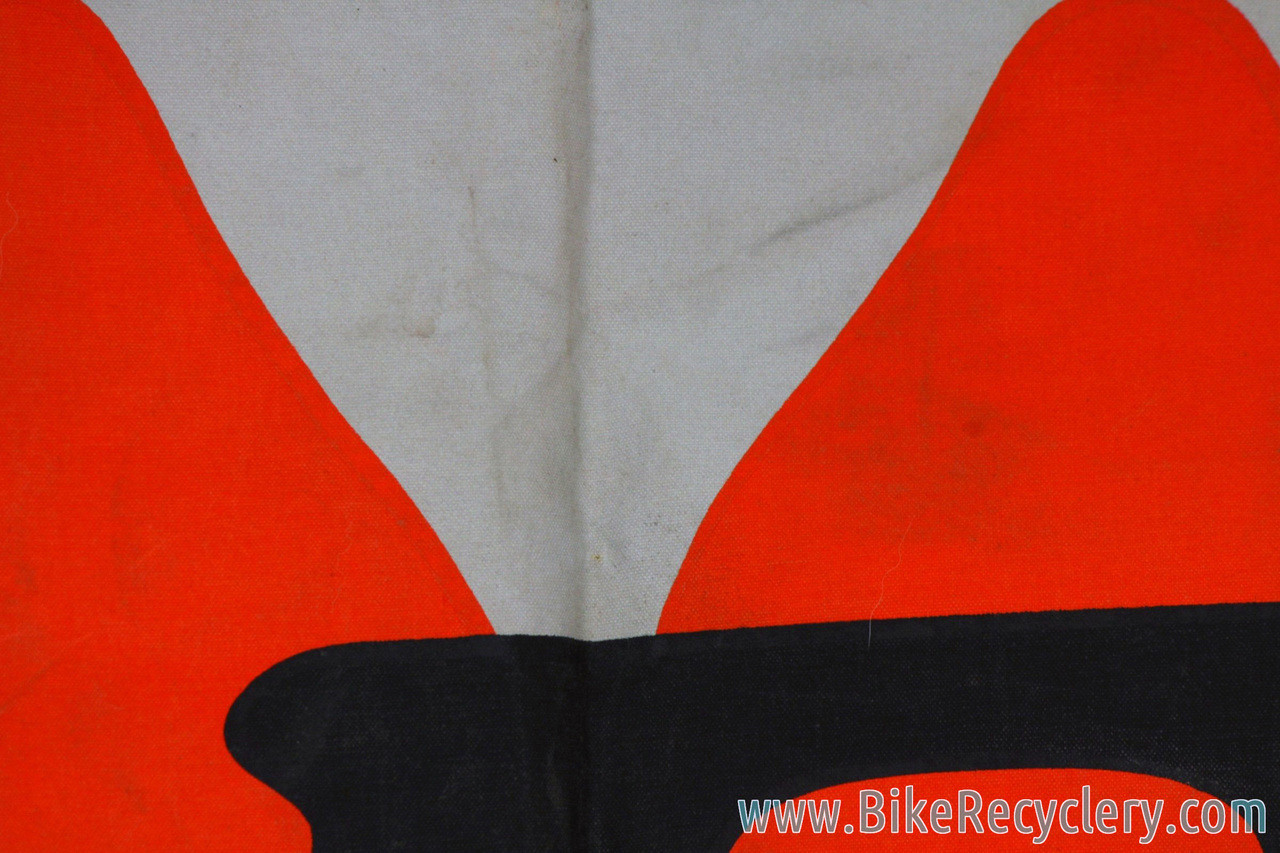 Bontrager Cycles Canvas Banner: Vintage 1980's - Early 1990's (47" x 44")