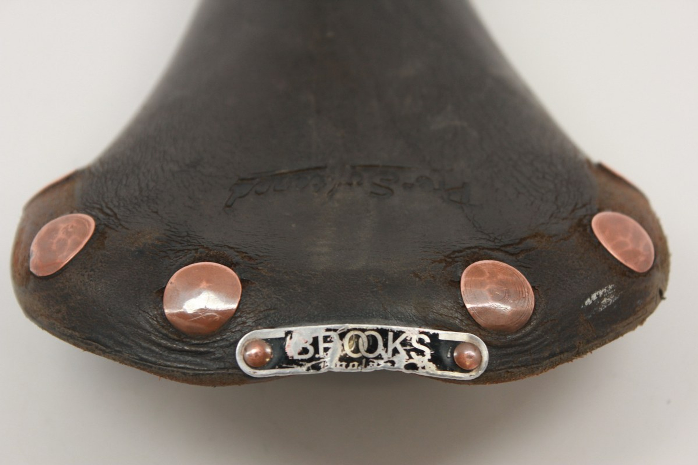 Brooks Pre-Softened レザーサドルcopper レール