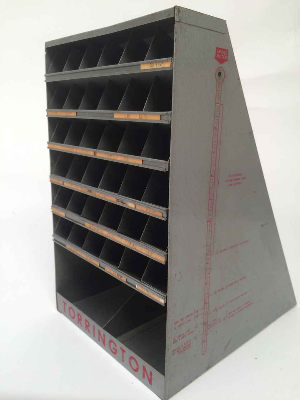 Torrington Spoke Master Cabinet: 1960's/1070's (EXC+)