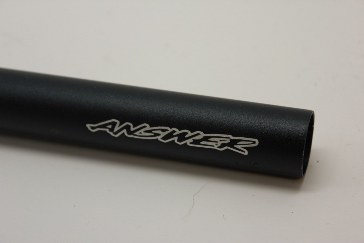 NOS Hyperlite - Answer Handlebars: 25.4mm 1990's Black - Bike Recyclery