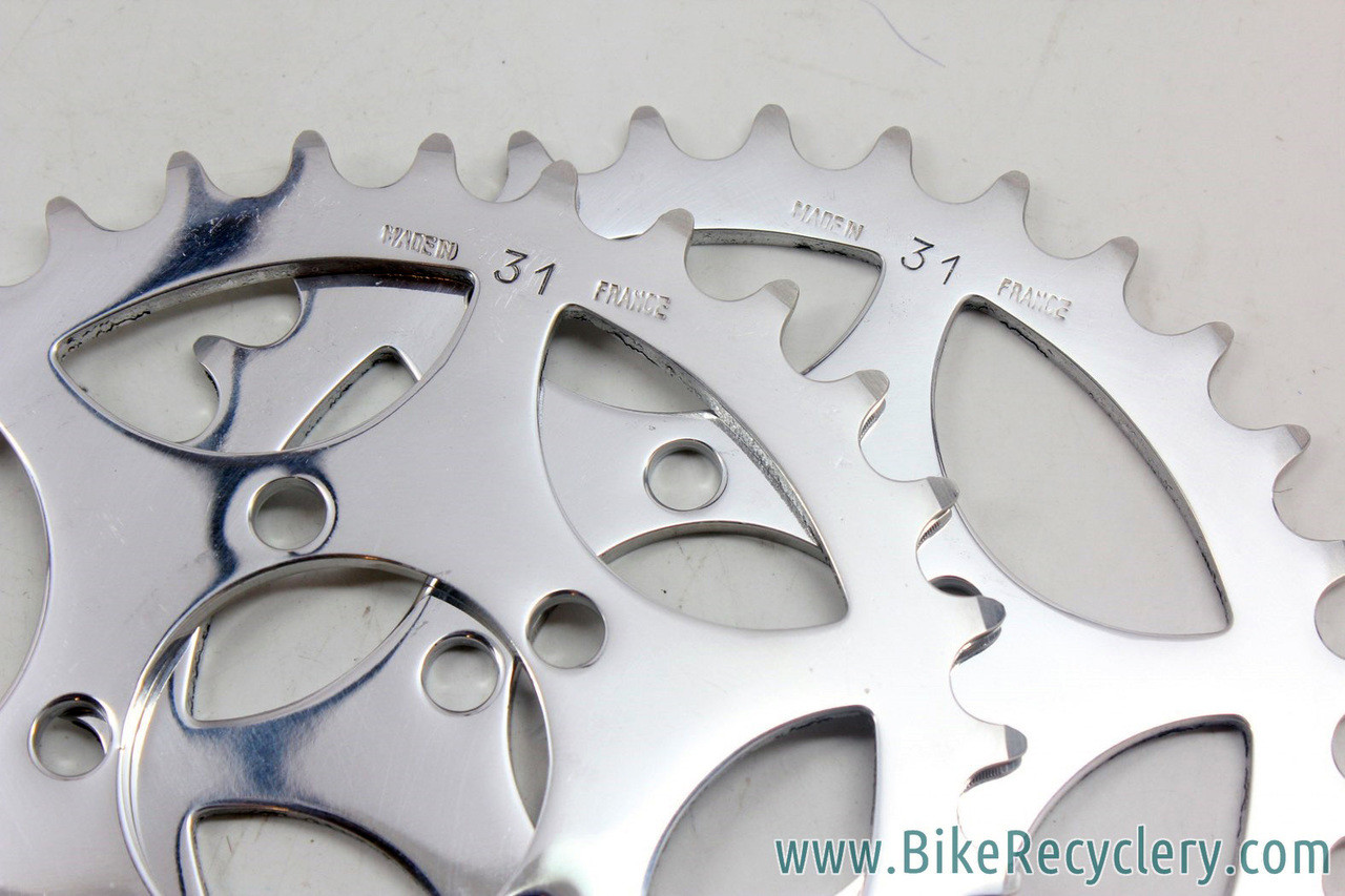 NOS TA Tandem Crossover Timing Chainring Set: 31t - Ref 201 - 50.4mm ...