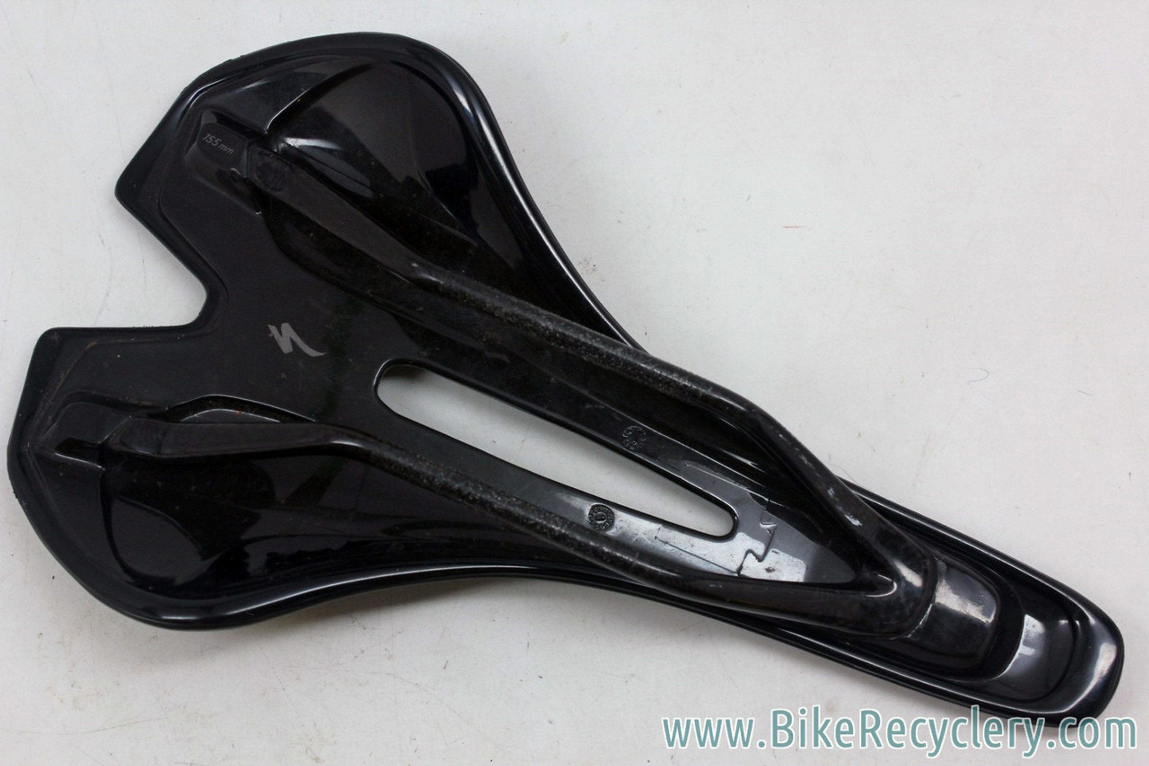Specialized Toupe Carbon Rail Saddle: 155mm - Black - 170g