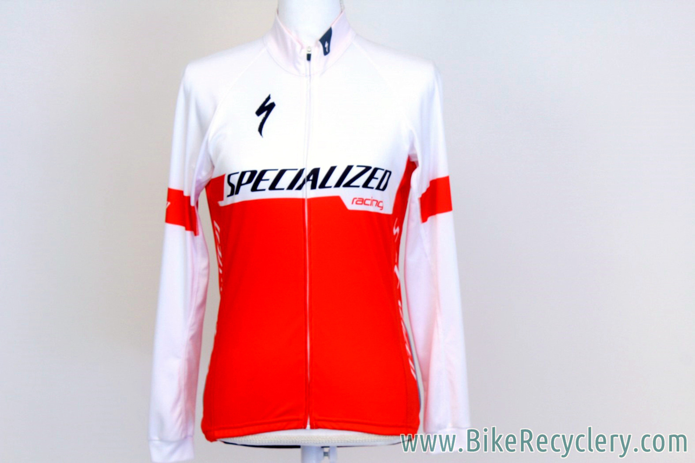 Howard Worn Team-Issued Specialized SL Pro Long Sleeve Medium - Lightweight - Red & (MINT+) - Bike Recyclery