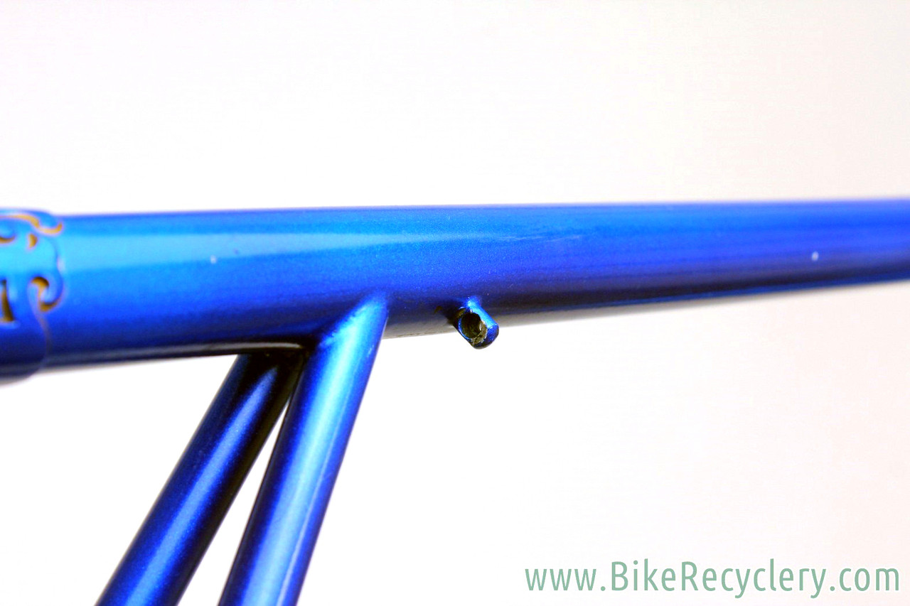 Hetchins Magnum Bogus Hellenic Curly Stay Frame & Fork: 1950 Phase 1 Opus Lugs & Bi-plane Crown - 56cm - Built by Harry Butler