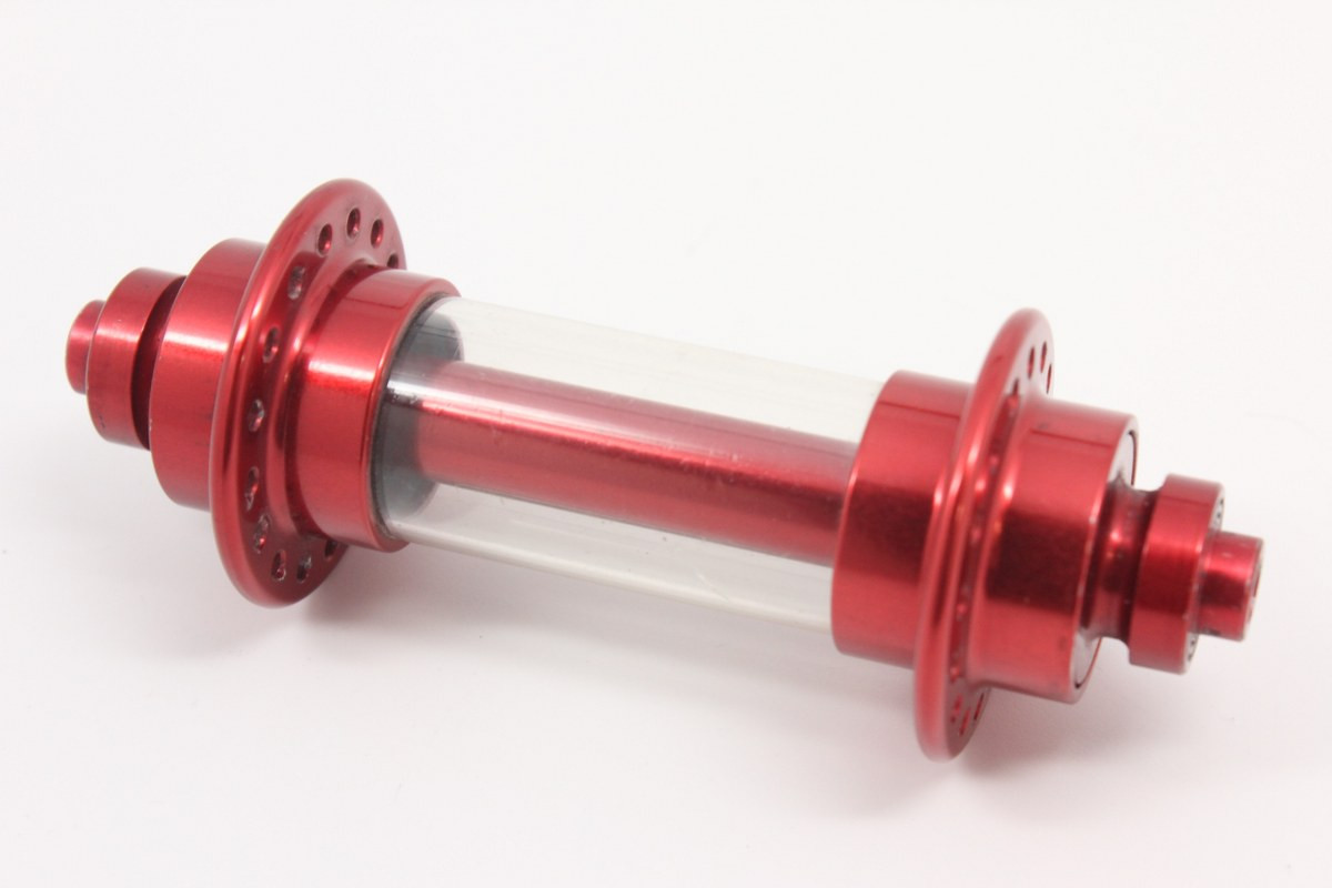 Hershey Racing Naked Front Hub: Anodized Red, 32H 79g Handmade in USA RARE