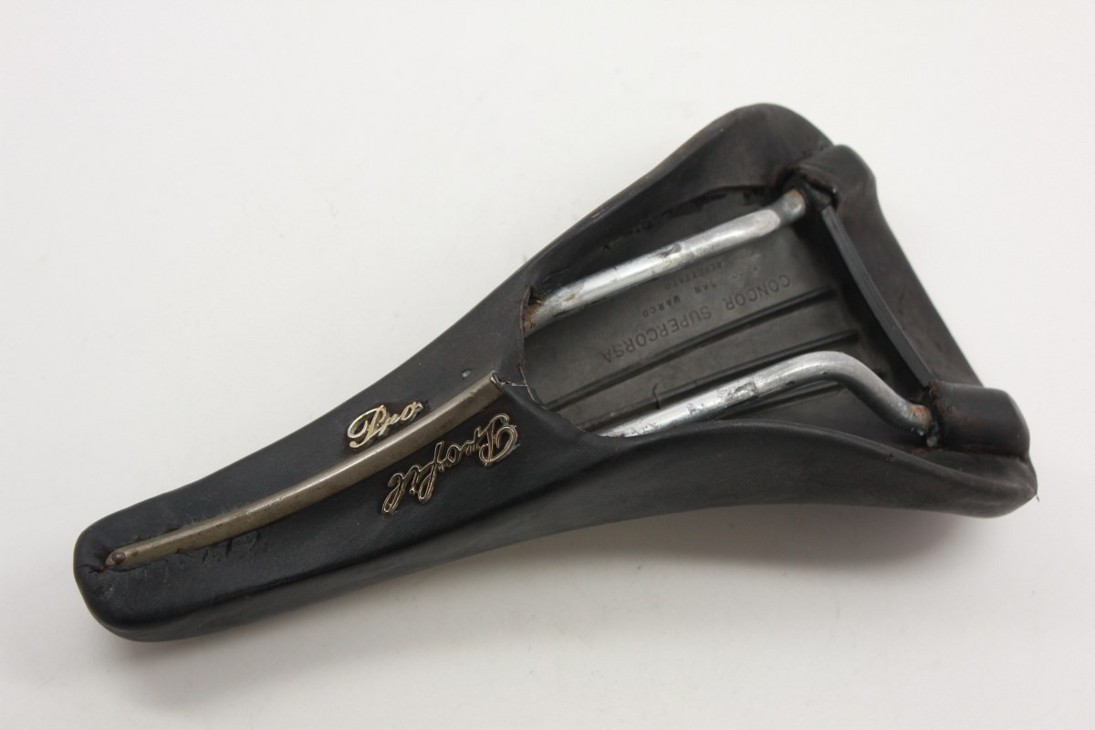San Marco Concor Profil Supercorsa Saddle: Brown Suede - Bike 