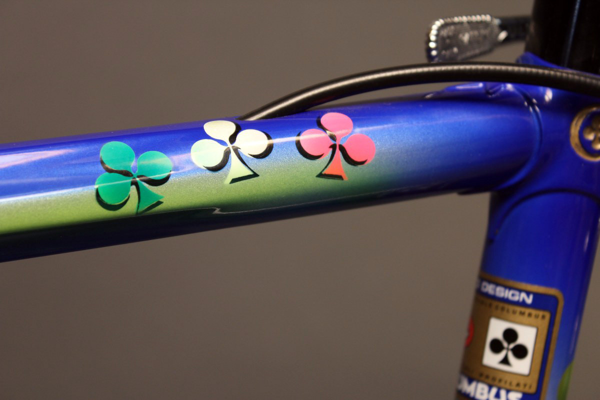 1995 NOS 51cm Colnago Master Light Art Decor! Campagnolo Racing T / Record 8-speed Rare Parts